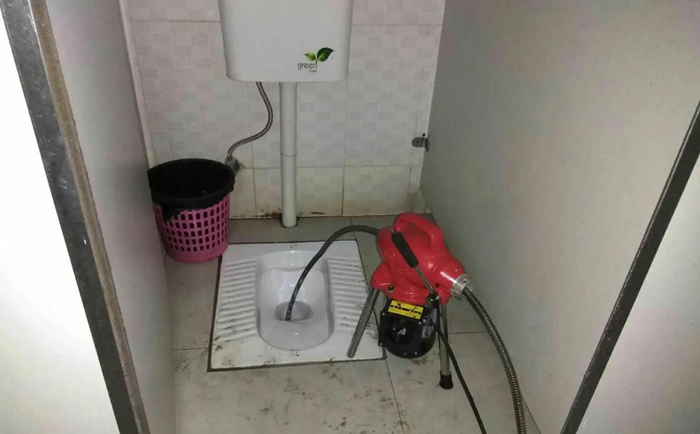 沙田镇蹲便疏通