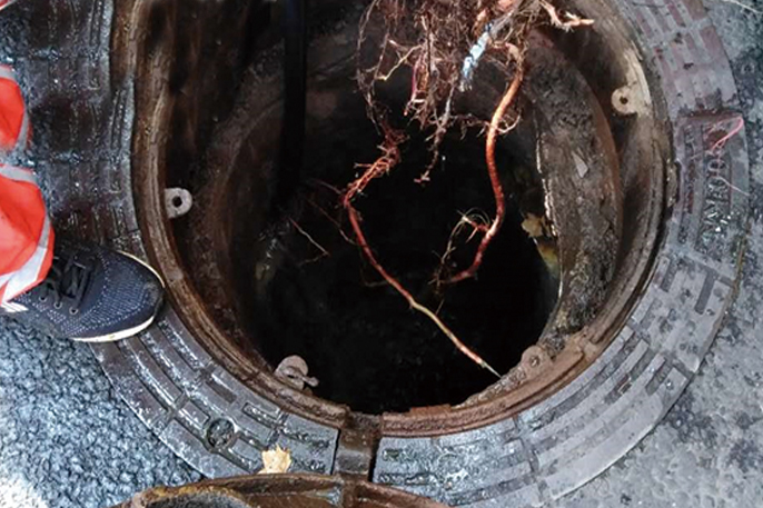 沙田镇管道预处理